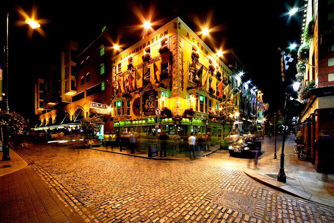 Dublin Live Guided Panoramic Open-Top Night Bus Tour - FAQ
