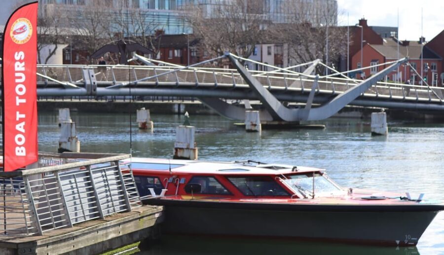 Dublin: River Liffey Sightseeing Cruise - The live guide story: from Vikings to reclaimed land