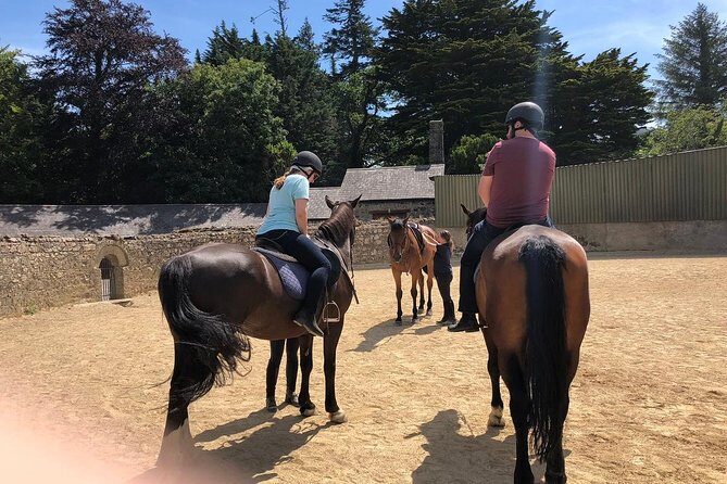 Dublin to Wicklow, Glendalough Small Group Tour with Horse Riding - Enniskerry Village Square Lunch Break: Plan for Food On Your Own