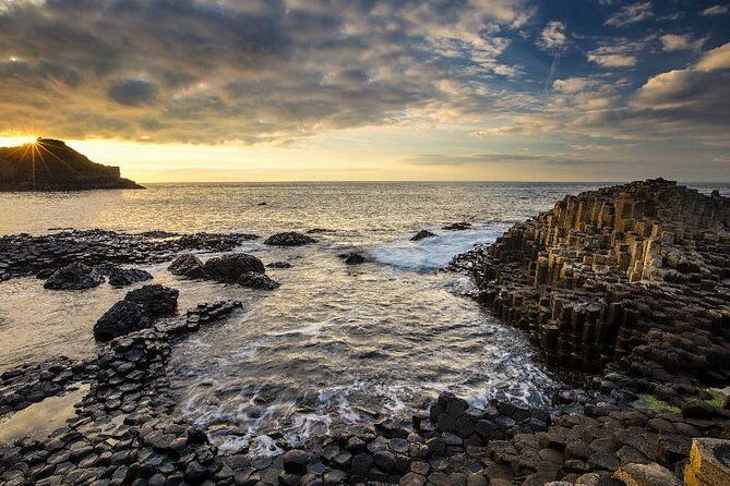 Giant Causeway, Dark Hedges & Whiskey Distillery tour from Dublin - Giant’s Causeway: basalt columns, myth, and a two-hour walk