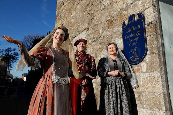 Interactive Living History in Dalkey Castle near Dublin City - The Four Stops Included in Your Ticket
