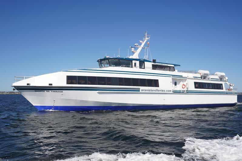 Rossaveel, Galway: Ferry Transfer to Inis Mór (Aran Islands) - Bike the island: Dún Aonghasa and the Atlantic above 100-foot cliffs